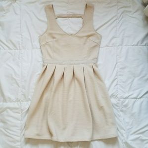 American Eagle Cream Colored Party Dress